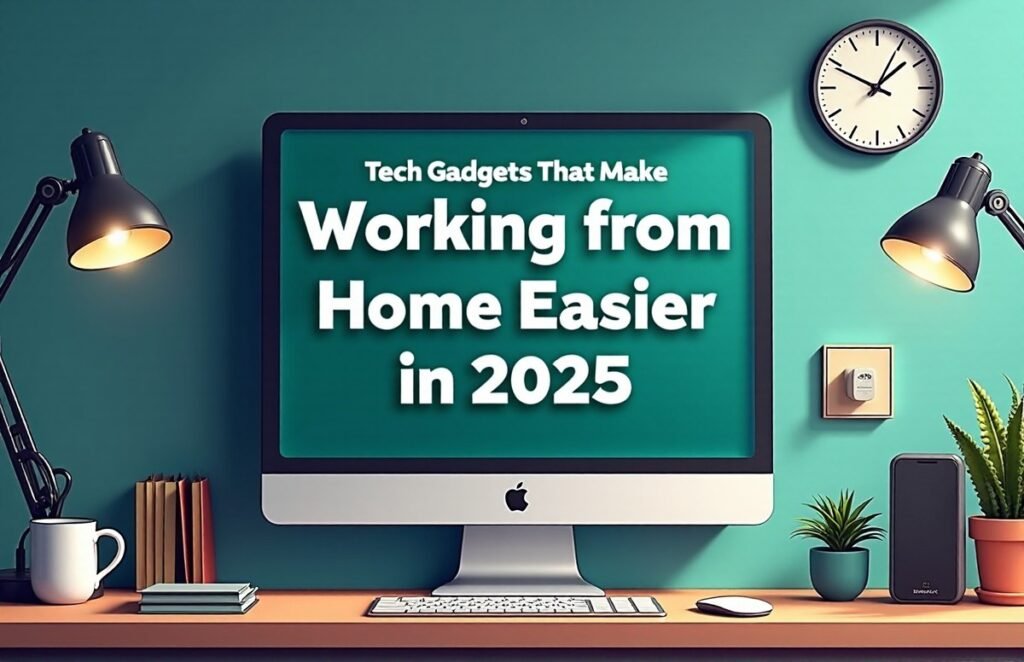 Tech Gadgets That Make Working from Home Easier in 2025