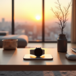 "Tech for Every Occasion: Top Gadgets and Innovations to Streamline Your Life" "A serene living room featuring cutting-edge gadgets and innovations, centered around a sleek smartwatch on a minimalist desk."